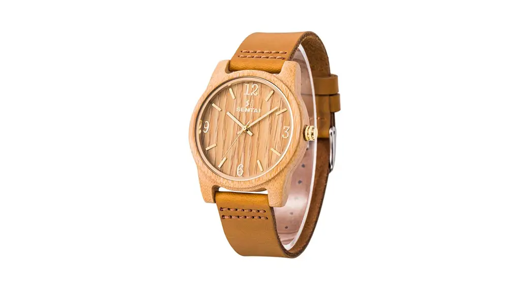 Eurotops Bk606 Wood And Leather Natural Watch Instruction Manual