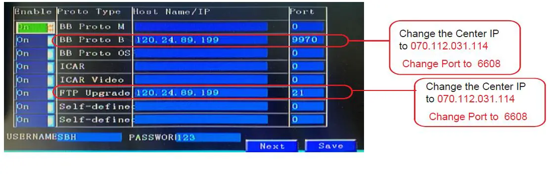 Falcon FE8CAMMNVR37 Dash Cam Live Streaming MNVR 3-8 Cam 1080N System19