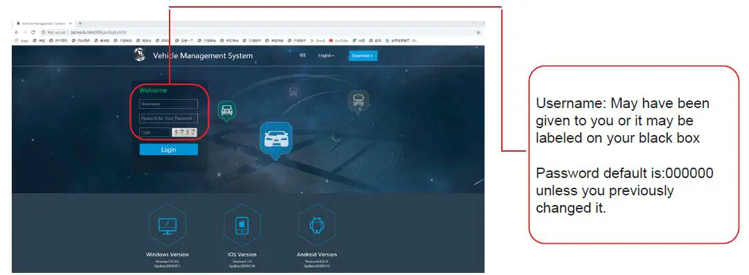 Falcon FE8CAMMNVR37 Dash Cam Live Streaming MNVR 3-8 Cam 1080N System21