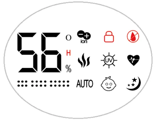 CA 607W Ultrasonic Humidifier Clean Air Optima - fig 1