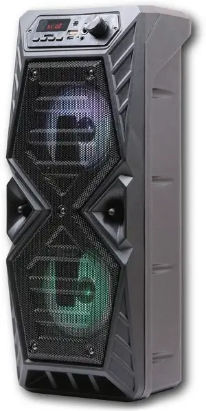 SYLVANIA SP417-B Disco Light UP Bluetooth FM Radio USB Speaker