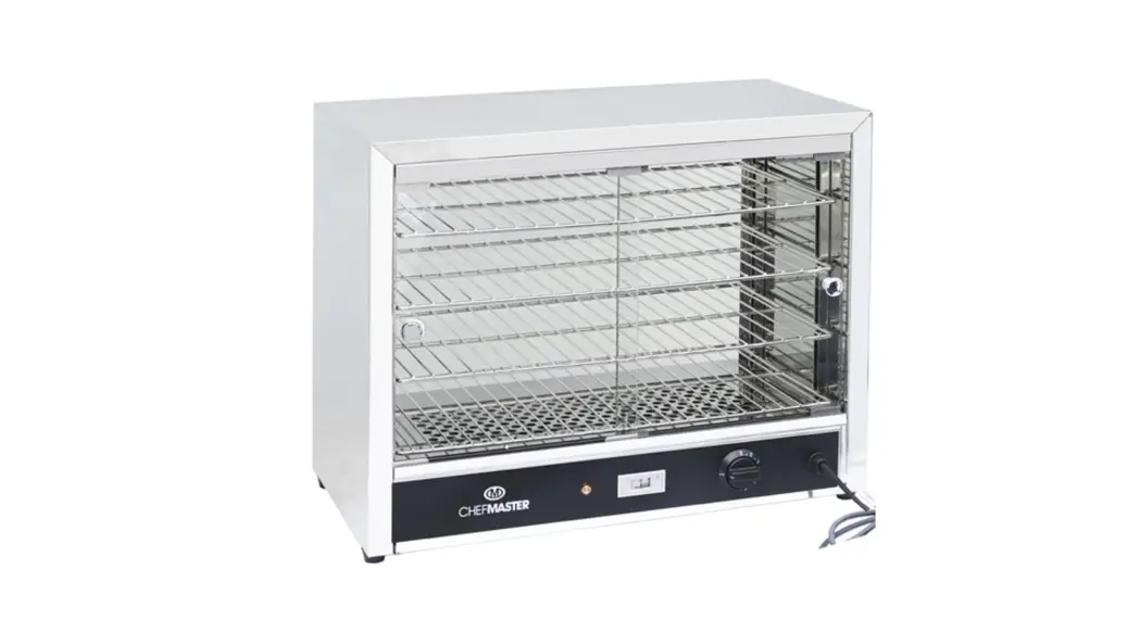 Chefmaster Hec823 Small Pie Cabinet Instruction Manual
