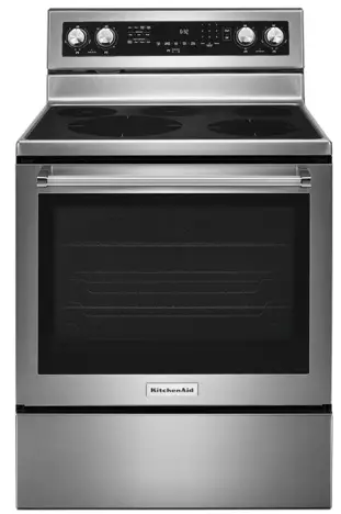 KitchenAid KFEG500ESS Single Oven Electric Ranges