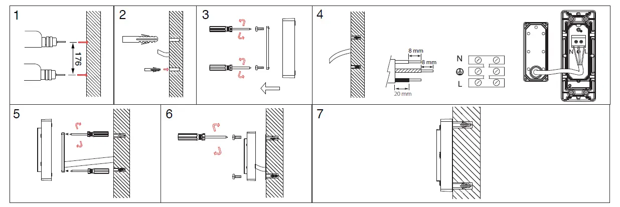 AIRAM SAUNALED HOR Wall Lamp fig (1)