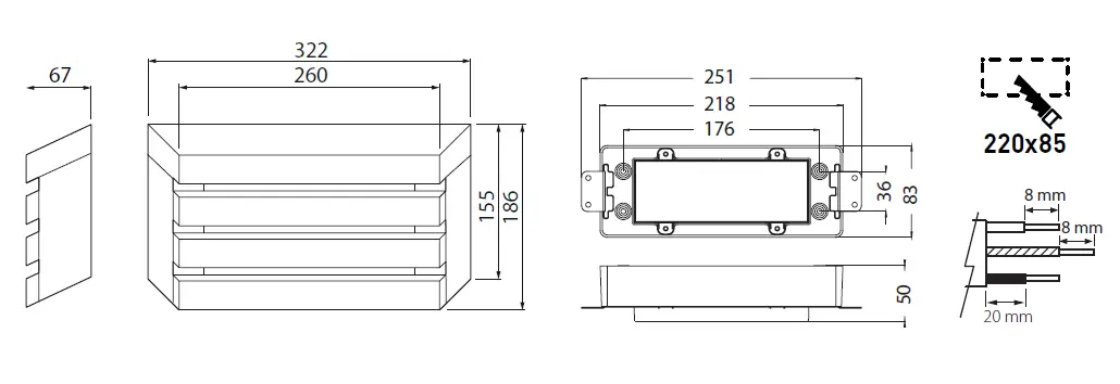 AIRAM SAUNALED HOR Wall Lamp fig (3)