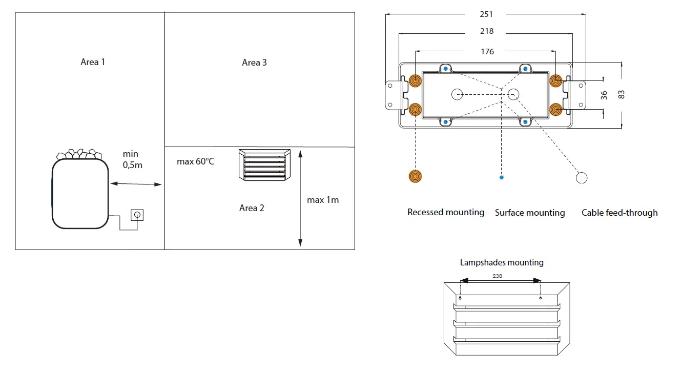 AIRAM SAUNALED HOR Wall Lamp fig (4)..