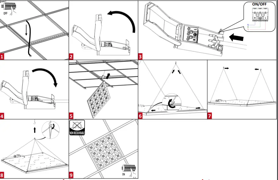 resistex 621471 Ydile 5081lm BL 4000K Commercial Downlight fig 2