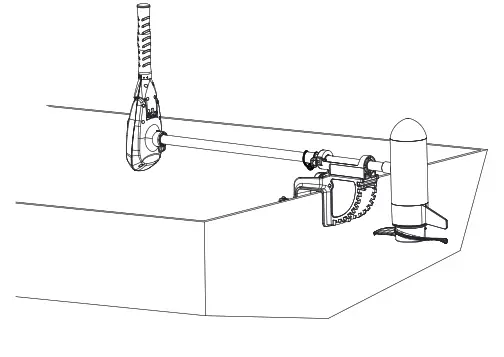 MINN-KOTA 1363885 EO Transom Mount Electric Outboard Motor - STOWING THE MOTOR
