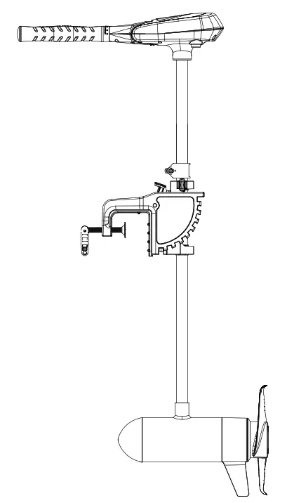 MINN-KOTA 1363885 EO Transom Mount Electric Outboard Motor