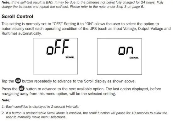 FIG 26 Control Menu Options