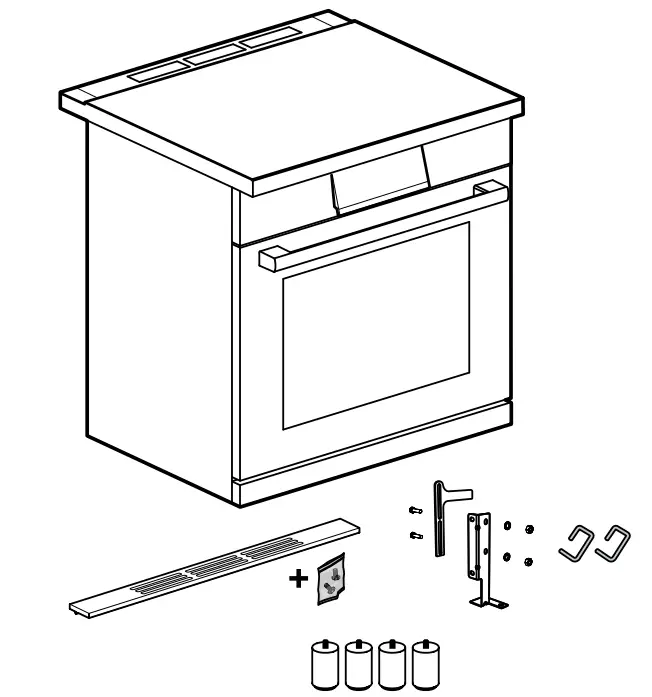 BOSCH HIS8055U Free-Standing Range - Figure 2