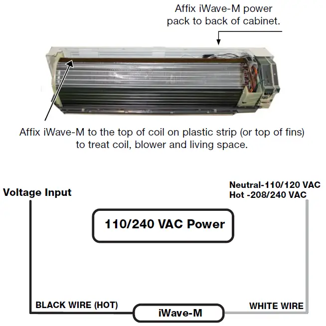 Nu-Calgon-iWave-M-Mini-Flexible-Air-Ionization-System-fig-5