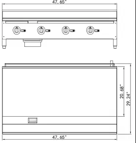KRATOS-29Y-004-Gas-Counter-Griddles-FIG-12