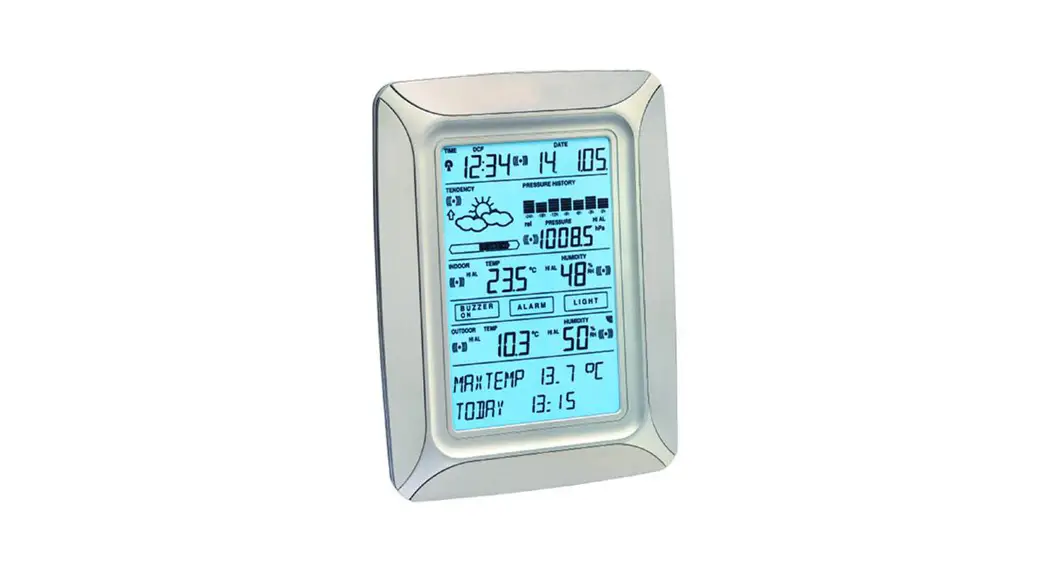 Technoline Ws-3500 Touch Screen Weather Station User Manual