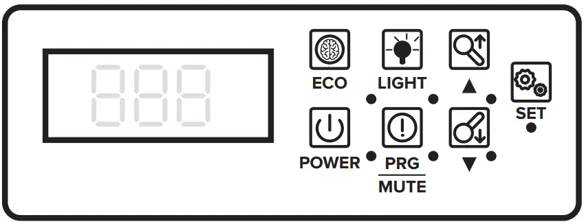 AVANTCO Commercial Refrigerators - Control Panel