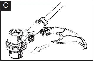 YARD FORCE LT G33A 40V Cordless Grass Trimmer-3