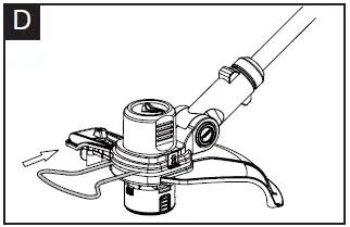 YARD FORCE LT G33A 40V Cordless Grass Trimmer-4