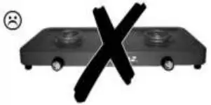 CAMPINGAZ LC1508 Base Camp Gas Cooker B02b