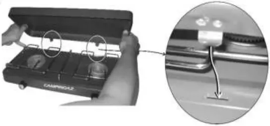 CAMPINGAZ LC1508 Base Camp Gas Cooker B08