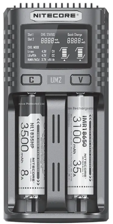 NITECORE UM2 Intelligent USB Dual-