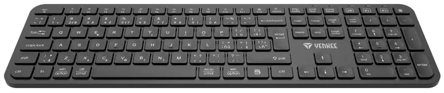 YENKEE YKB 2050 Dual 2.4G + BT Multidevice Wireless Keyboard EGO