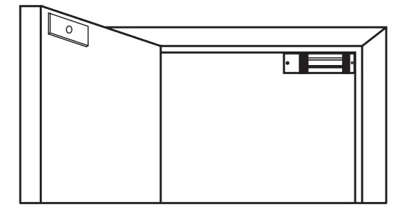DynaLock 3000LHR, 3000RHR Delayed Egress System - Figure 1