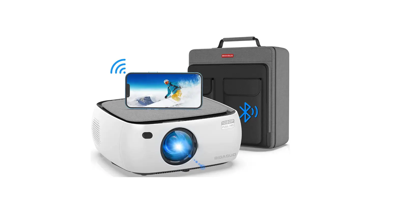 Bigasuo ‎b-v511 5g Wifi 1080p Projector User Manual
