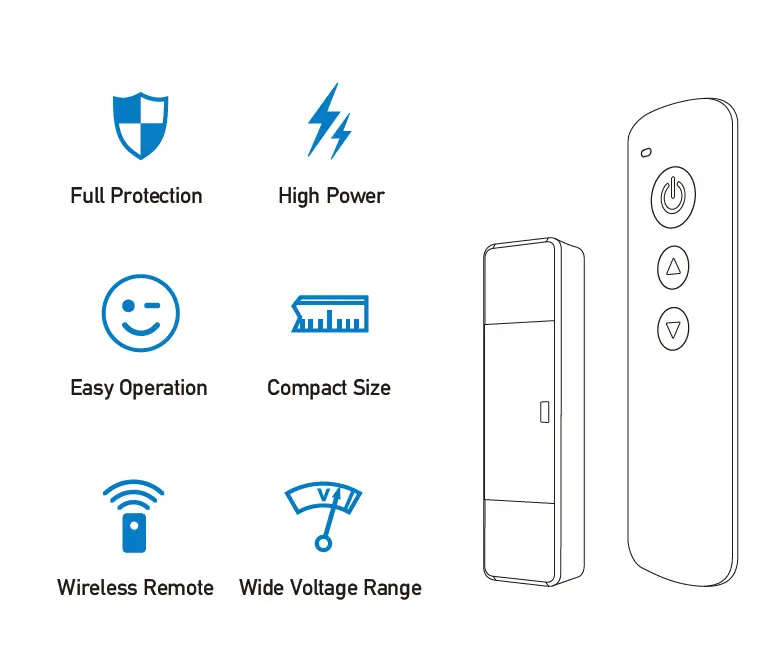 Rayrun-N12-Single-Color-Wireless-Remote-Control-LED-Dimmer-FIG-1