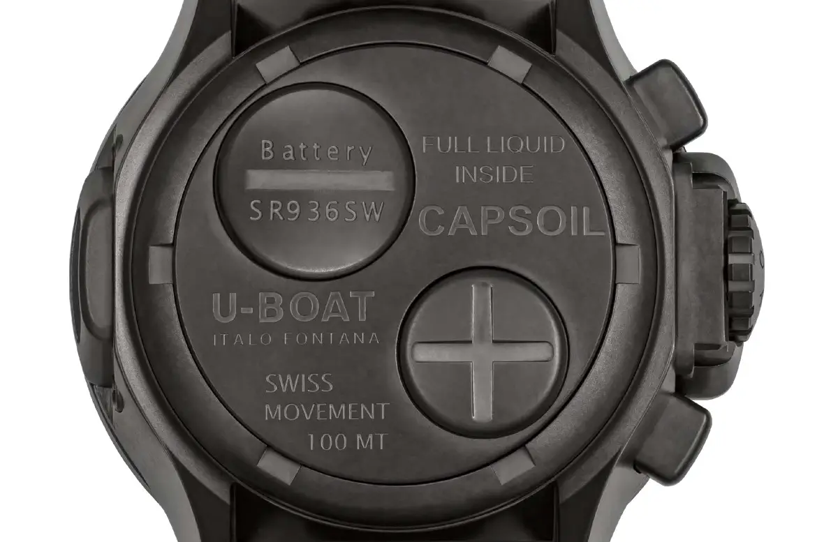 U BOAT CAPSOIL Chrono - CARE AND MAINTENANCE 1