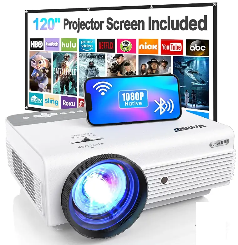 Visoud-‎V6-Native-1080P-Wi-Fi-Bluetooth-Projector