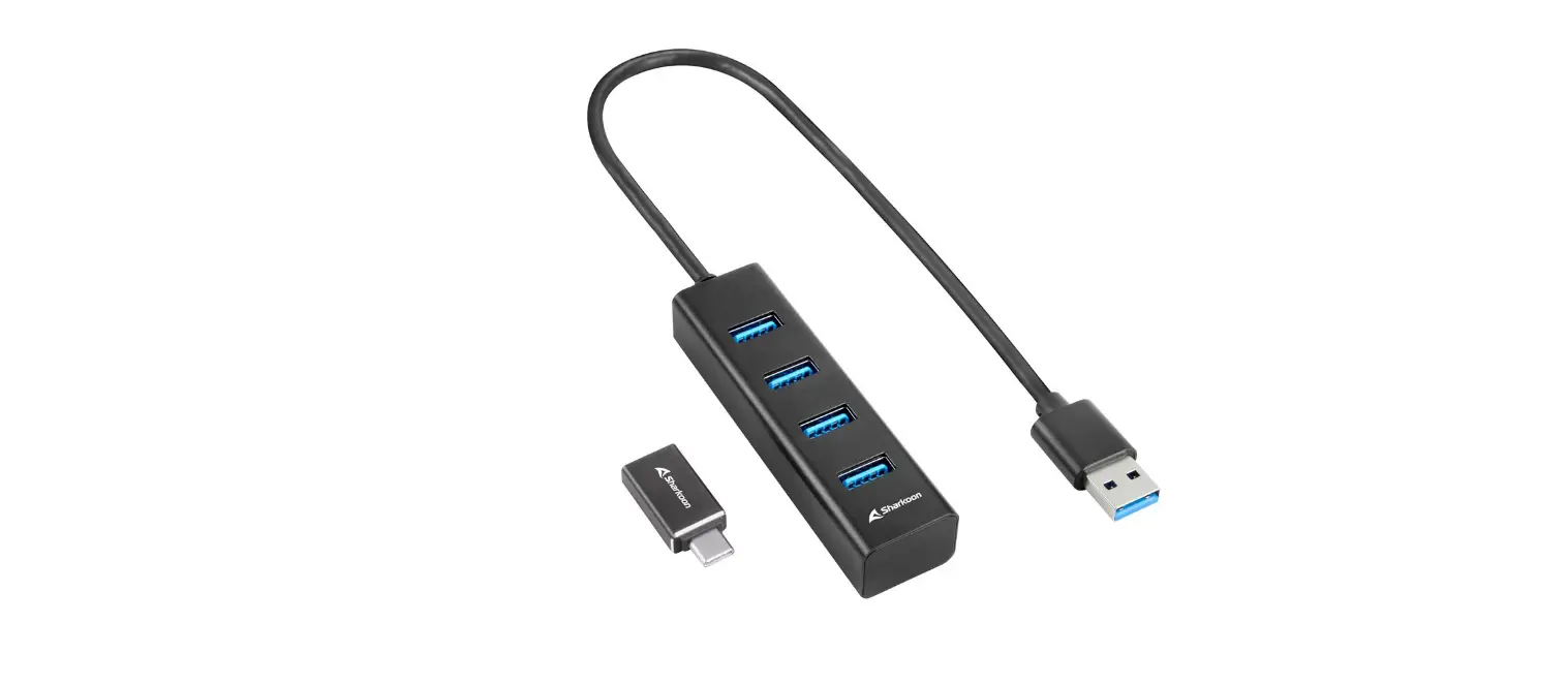 Sharkoon 4-port Usb 3.2 Gen 1 Aluminium Hub User Manual