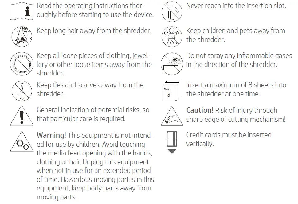hp OneShred 8CC Shredder 1