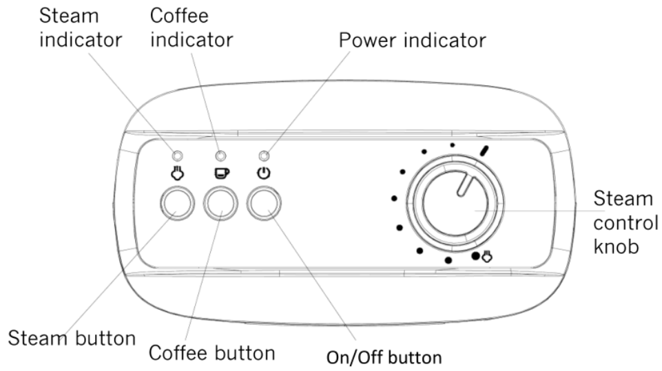 cookworks CM8500A GS Espresso Coffee Machine - FIGURE 3