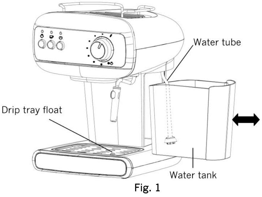 cookworks CM8500A GS Espresso Coffee Machine - FIGURE 4