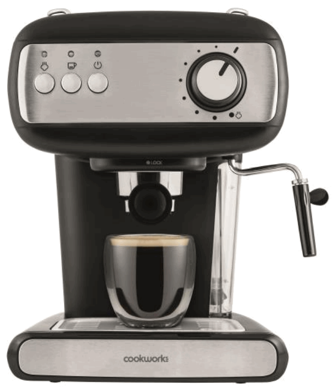 cookworks CM8500A GS Espresso Coffee Machine