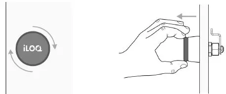 iLOQ G50S.2x1 Cam Lock Cylinder-3