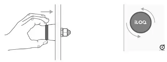 iLOQ G50S.2x1 Cam Lock Cylinder-4