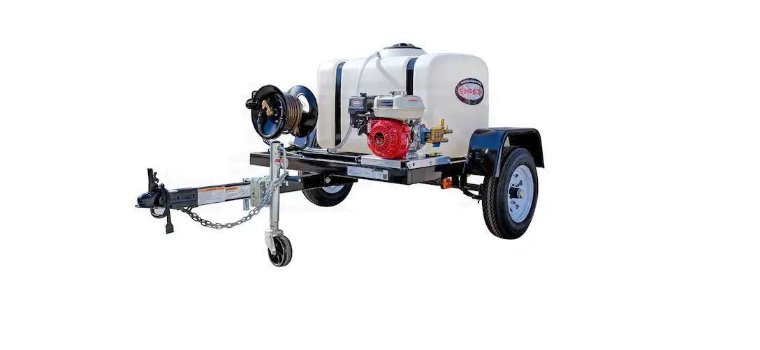 Simpson Triplex Plunger Pump Cold Water Professional Gas Pressure Washer Instruction Manual