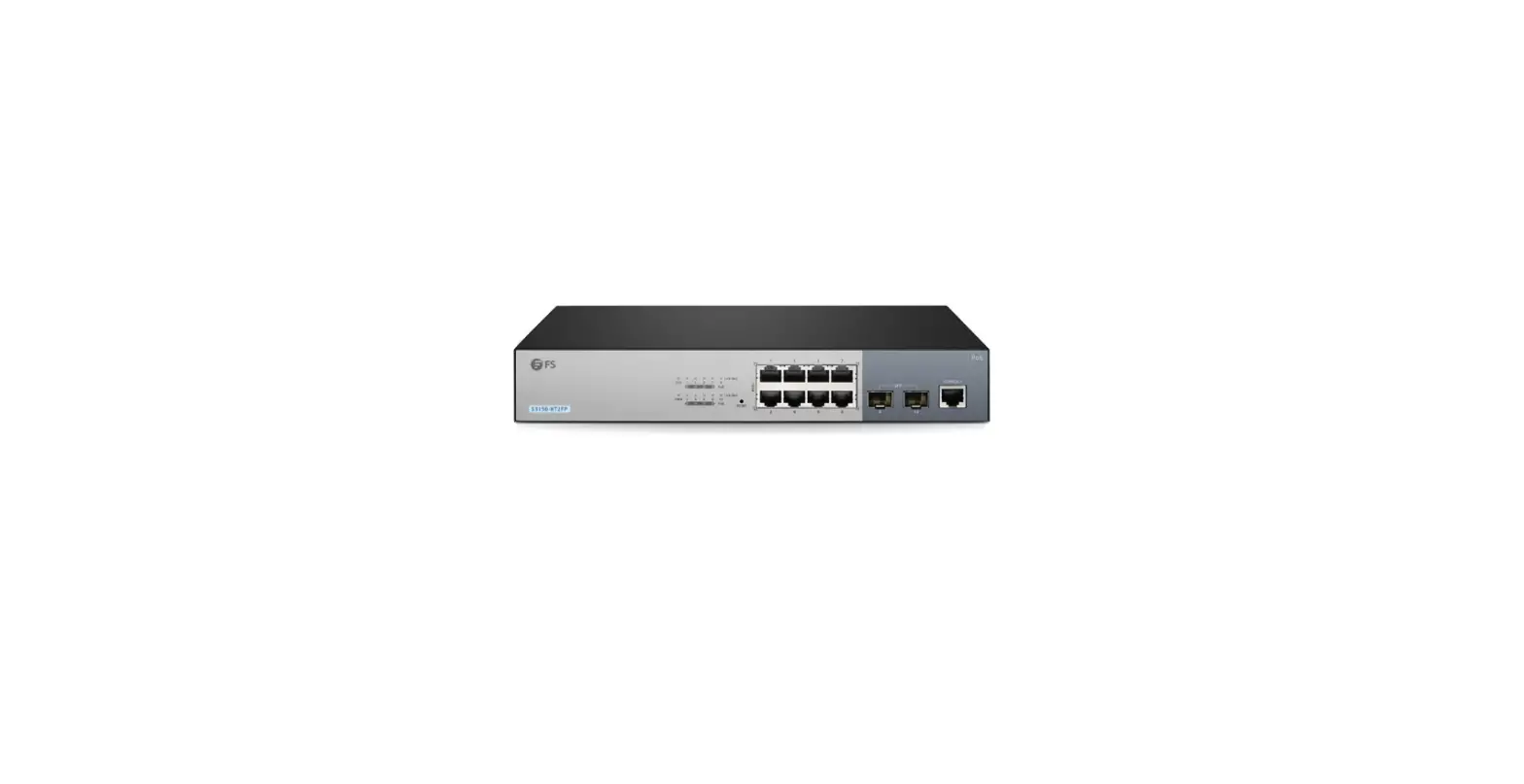 Fs S3150-8t2fp Multi-port Gigabit Ethernet Switch User Guide Fs S3150-8t2fp Multi-port Gigabit Ethernet Switch User Guide
