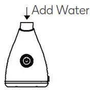 kogan ESIONFCSTMA Estelle Nano Ionic Face Steamer Humidifier - water level