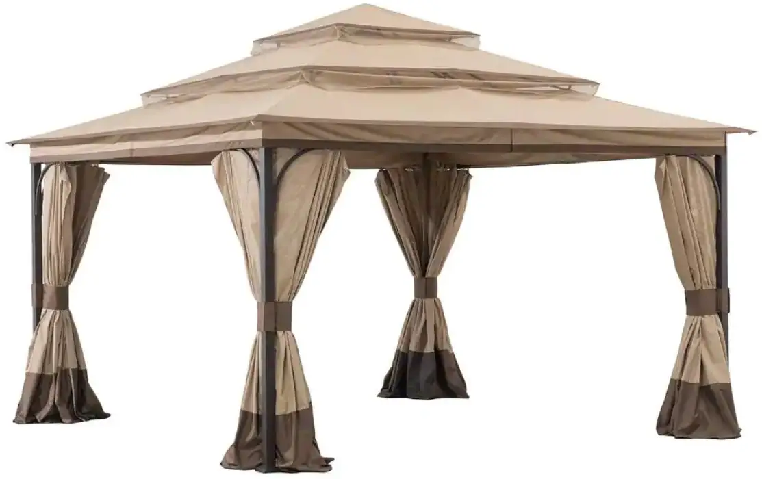 SUNJOY GROUP A101012300 Bethlehem 13 ft. x 13 ft. Steel Gazebo