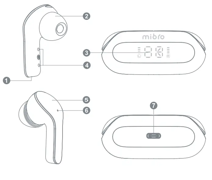 mibro-XPEJ006-Wireless-Earbuds-fig-1