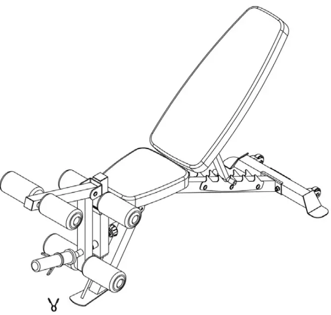 MARCY Eclipse UB9000 Developer Utility Bench-FIG1