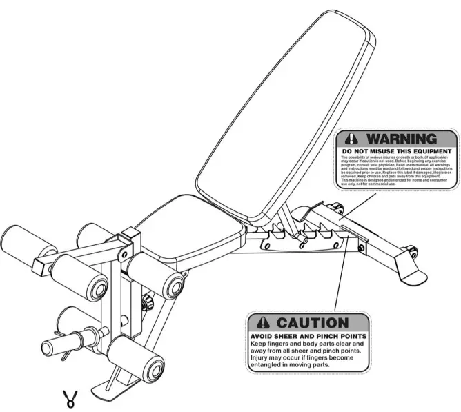 MARCY Eclipse UB9000 Developer Utility Bench-FIG2