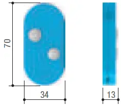 CAME FROG-P 230V Swing Gate Kit 16