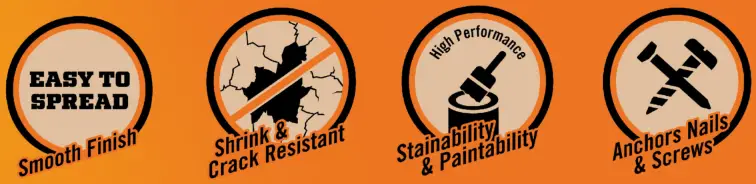 GORILLA 107084 Natural Wood Filler Tub - Logo