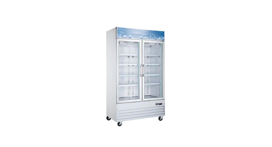 Cooler Depot G1.2bm2f Glass Door Reach-in Commercial Refrigerator Merchandiser User Guide