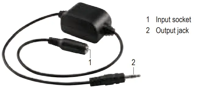 Speaka PROFESSIONAL 2159538 Stereo Audio Noise Filter with 3 5 mm Jack