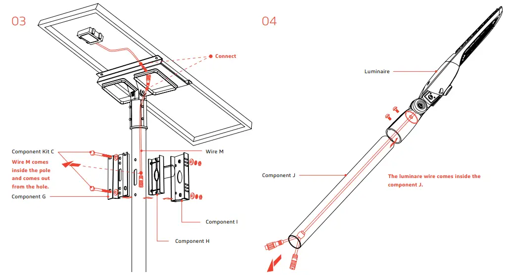 50W 75W Durable and Powerful Outdoor Satelis 75W Grey Solar Lighting - SATELIS 50W1