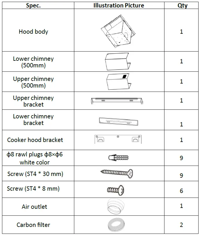 Haier-HADG6DS46BWIFI-Wall-Mounted-Glass-Cooker-Hood-fig-3